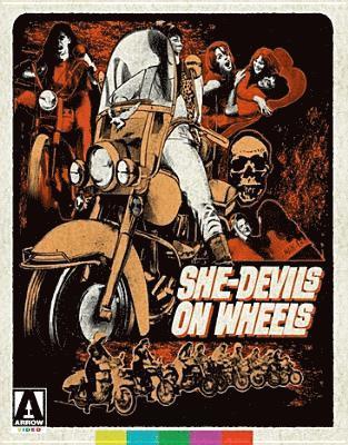 Cover for She-devils on Wheels (Blu-ray) (2019)