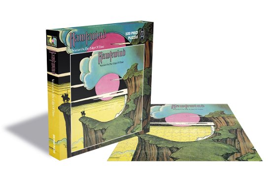 Warrior On The Edge Of Time (500 Piece Jigsaw Puzzle) - Hawkwind - Brætspil - ZEE COMPANY - 0803341528680 - May 24, 2021