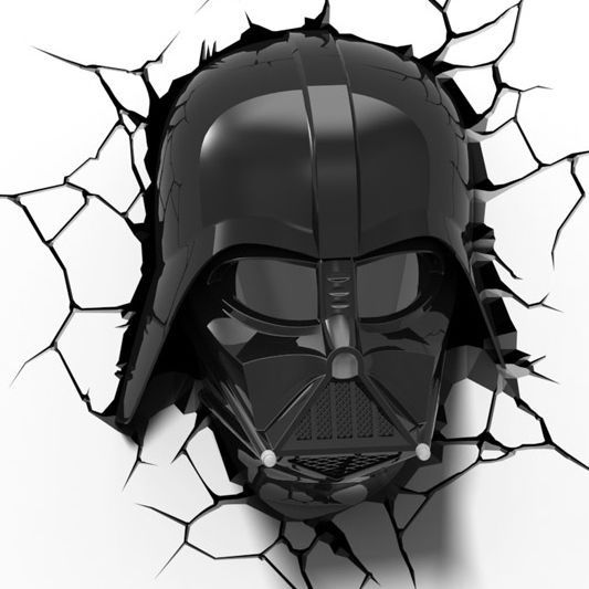 Darth Vader 3D Deco Light - 3D Light Fx - Other -  - 0816733840680 - 