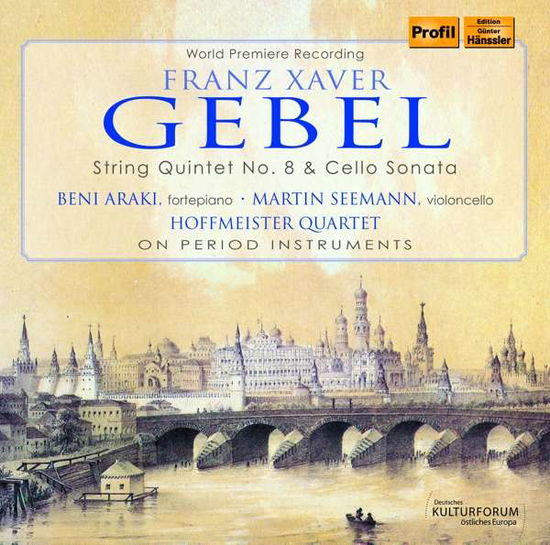 Gebel / String Quintet No 8 - Araki / Hoffmeister Quartet - Musiikki - PROFIL - 0881488160680 - perjantai 11. marraskuuta 2016