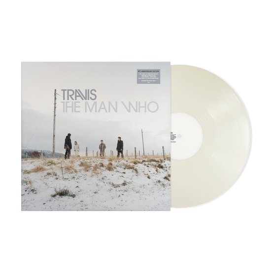 Cover for Travis · The Man Who (LP) [Ltd White Vinyl edition] (2024)