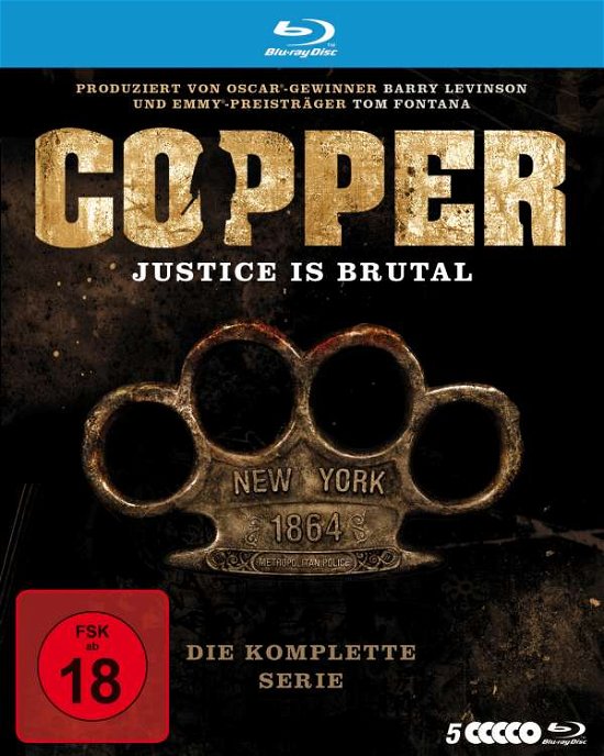 Cover for Weston-jones,tom / Schmid,kyle / Potente,franka/+ · Copper-justice is Brutal-die Komplette Serie (Blu-ray) (2015)