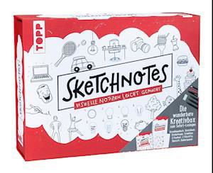 Sketchnotes - Die wunderbare Kreativbox - Nadine Roßa - Inne - Frech Verlag GmbH - 4007742181680 - 11 marca 2021