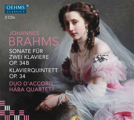 Johannes Brahms: Sonate Fur Zwei Klaviere - Brahms / D'accord / Haba Quartett - Musiikki - OEHMS - 4260330918680 - perjantai 28. huhtikuuta 2017