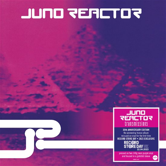 Cover for Juno Reactor · Transmissions (LP) [RSD Neon Violet edition] (2023)