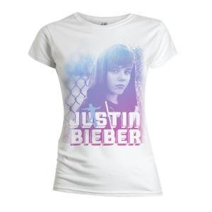 Cover for Justin Bieber · T-Shirt Blanc L Femme J. Bieber On Da Fence (TØJ) [size L] (2010)