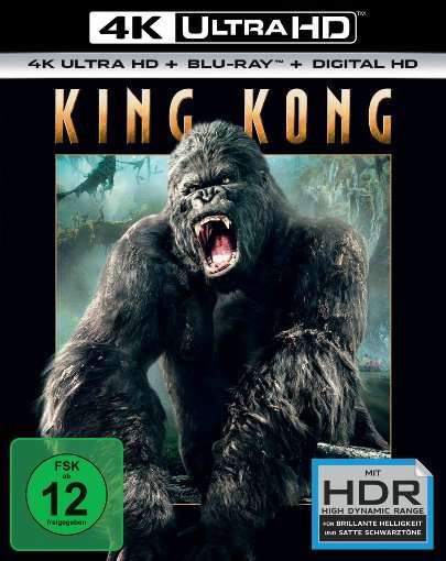 Cover for Naomi Watts,adrien Brody,jack Black · King Kong-extended Edition (4K Ultra HD) (2017)