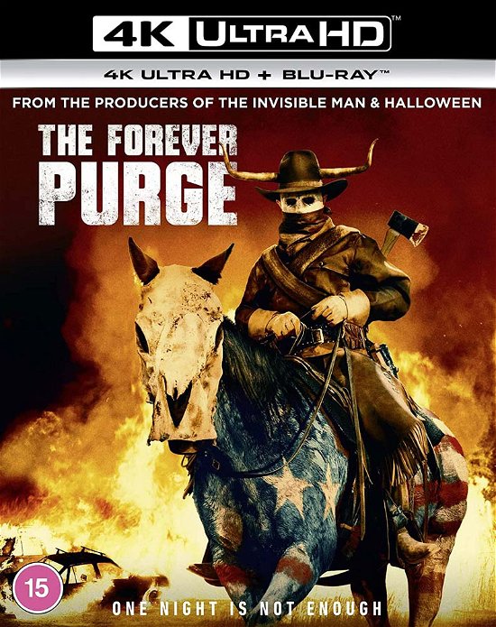 Cover for The Forever Purge (4k Blu-ray) (Blu-ray) (2021)