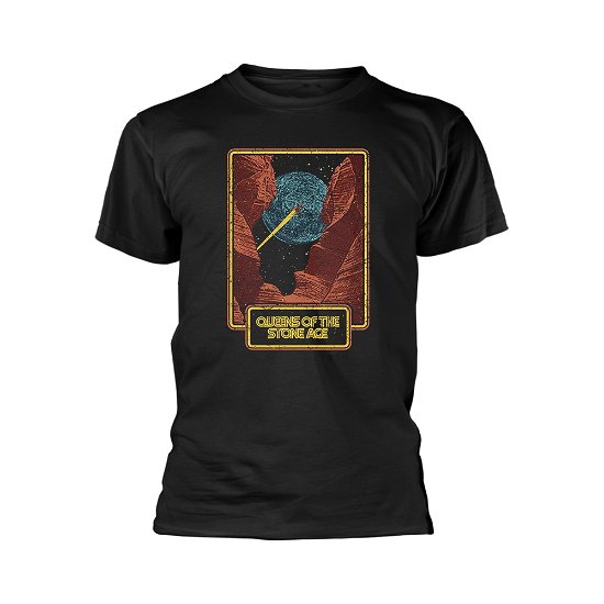 Cover for Queens of the Stone Age · Canyon (T-shirt) [size S] [Black - Unisex edition] (2017)