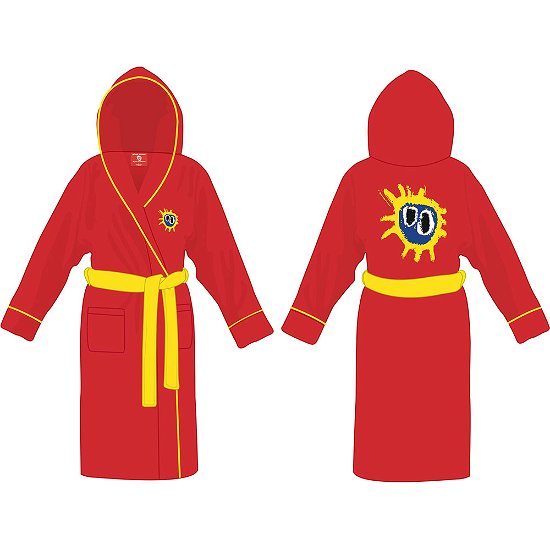 Cover for Primal Scream · Primal Scream Unisex Bathrobe: Screamadelica (Large - X Large) (CLOTHES) [size XL] [Red - Unisex edition]