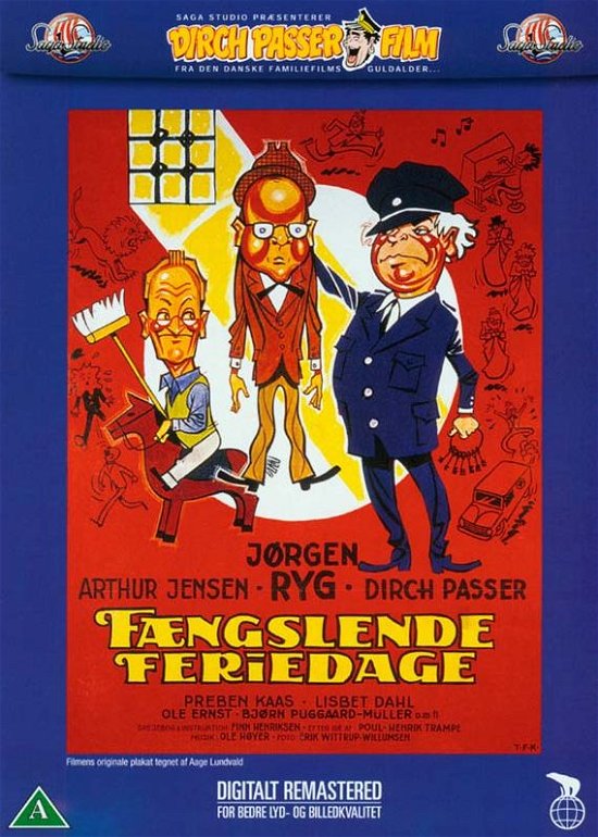 Cover for Fængslende Feriedage (DVD) (2012)
