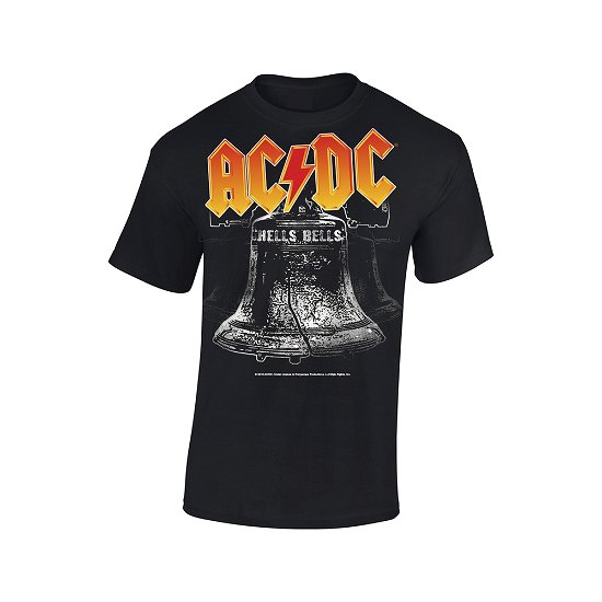 Cover for AC/DC · Hells Bells (Klær) [size S] [Black edition] (2018)