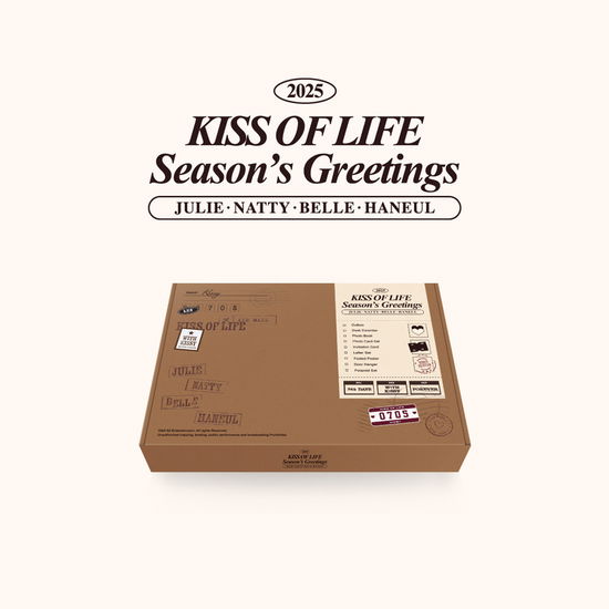 Cover for KISS OF LIFE · Season's Greetings 2025 (MERCH) (2024)