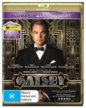 Cover for Great Gatsby, the (Blu-ray/ Ultraviolet) (Blu-ray) (2014)