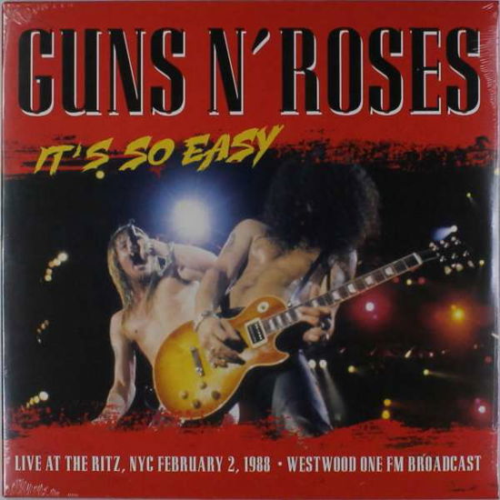 Cover for Guns N Roses · It's So Easy - Live at the Ritz 1988 (LP) (2022)