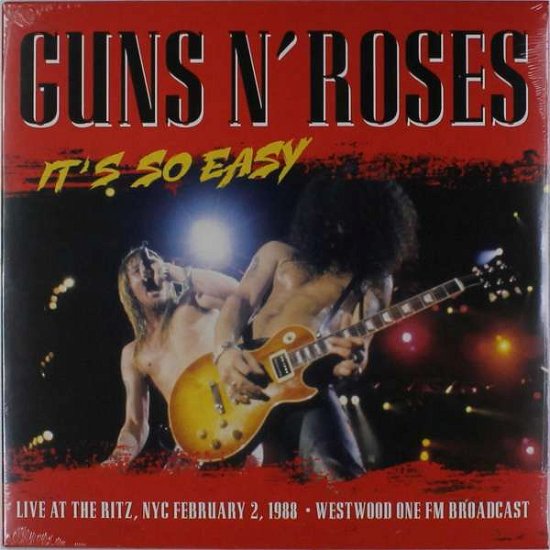 Cover for Guns N Roses · It's So Easy - Live at the Ritz 1988 (LP) (2022)