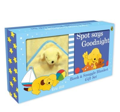 Spot Says Goodnight Book & Blanket - Eric Hill - Bøker - Penguin Random House Children's UK - 9780241489680 - 4. november 2021