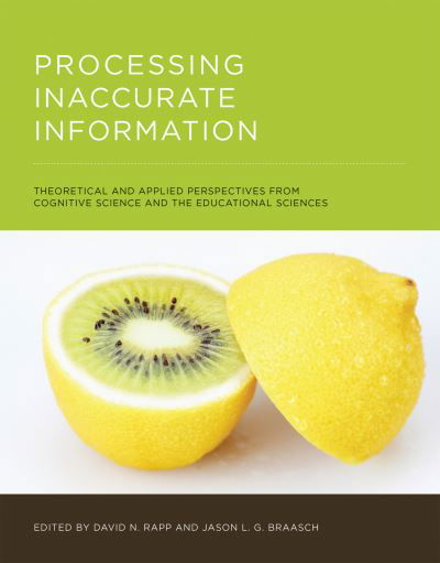 Cover for David N. Rapp · Processing Inaccurate Information (Book) (2023)