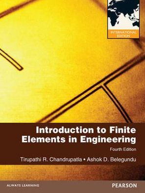 Cover for Tirupathi Chandrupatla · Introduction to Finite Elements in Engineering: International Edition (Paperback Book) (2012)