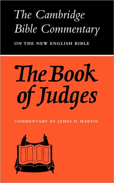 Cover for James D. Martin · The Book of Judges - Cambridge Bible Commentaries on the Old Testament (Paperback Book) (1975)