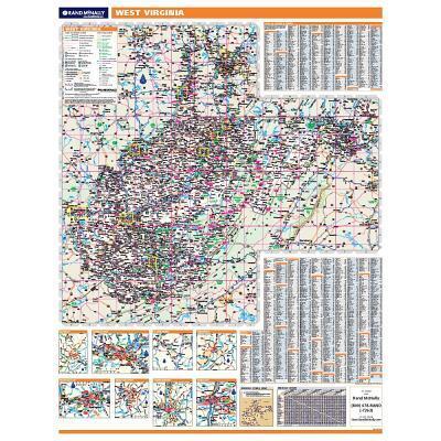 Cover for Rand McNally · West Virginia (Map) (2010)