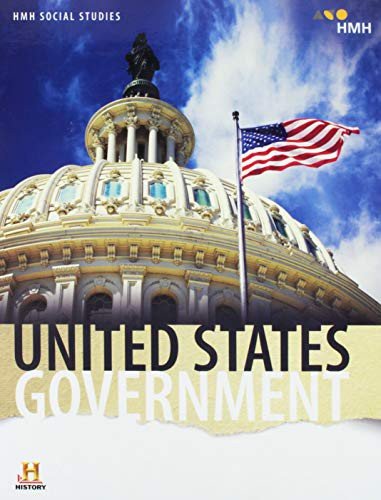Cover for Houghton Mifflin Harcourt · United States Government Student Edition 2018 (Hardcover Book) (2017)