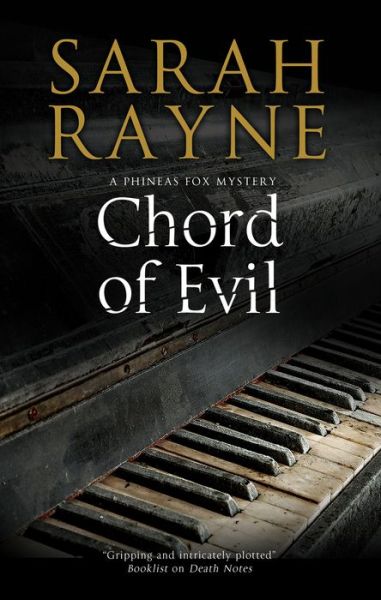 Cover for Sarah Rayne · Chord of Evil - A Phineas Fox Mystery (Hardcover Book) [Main - Large Print edition] (2018)