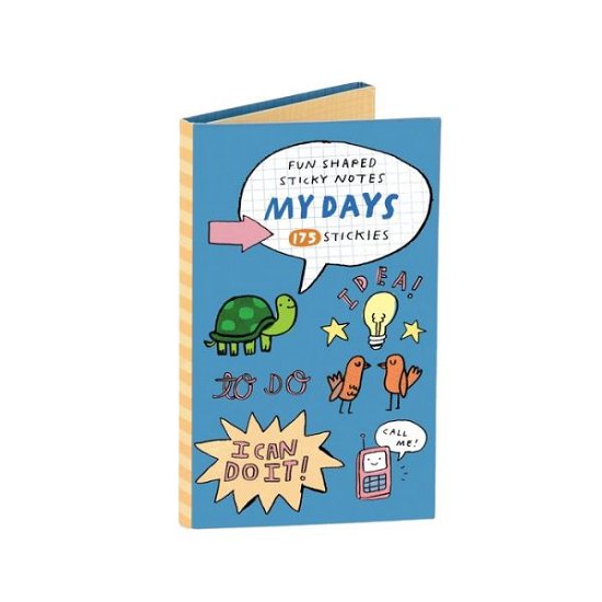 My Days Shaped Sticky Notes - Mike Lowery - Boeken - Galison - 9780735333680 - 1 december 2011