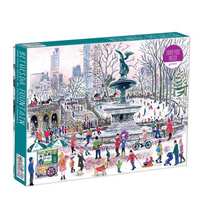 Cover for Michael Storring Galison · Michael Storrings Bethesda Fountain 1000 Piece Puzzle (SPIL) (2020)