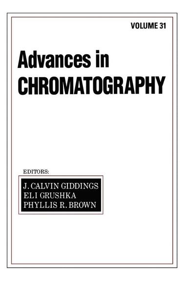 Cover for Giddings Giddings · Advances in Chromatography (Hardcover Book) (1991)