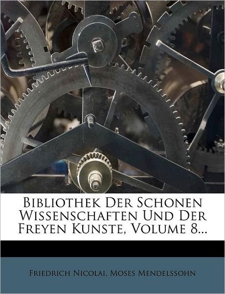 Cover for Nicolai · Bibliothek der schönen Wissensc (Buch)