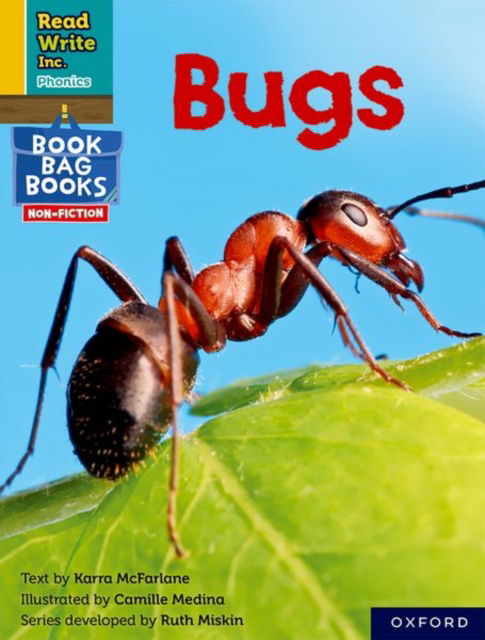 Cover for Karra McFarlane · Read Write Inc. Phonics: Bugs (Yellow Set 5 NF Book Bag Book 3) - Read Write Inc. Phonics (Paperback Book) (2022)