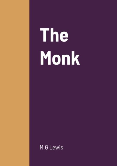 Cover for M G Lewis · The Monk (Pocketbok) (2022)