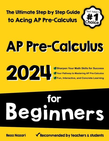 Cover for Reza Nazari · AP Pre-Calculus for Beginners (Bok) (2023)