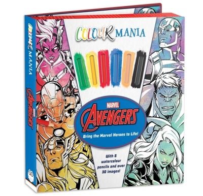 Cover for Marvel Entertainment International Ltd · Marvel: Avengers - Colouring Book and Pencil Set (Paperback Book) (2022)