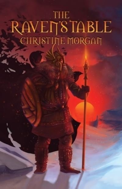 Cover for Christine Morgan · The Raven's Table (Paperback Book) (2021)