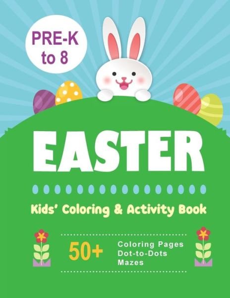 Cover for Big Blue World Books · Easter Kids' Coloring &amp; Activity Book (Paperback Book) (2019)