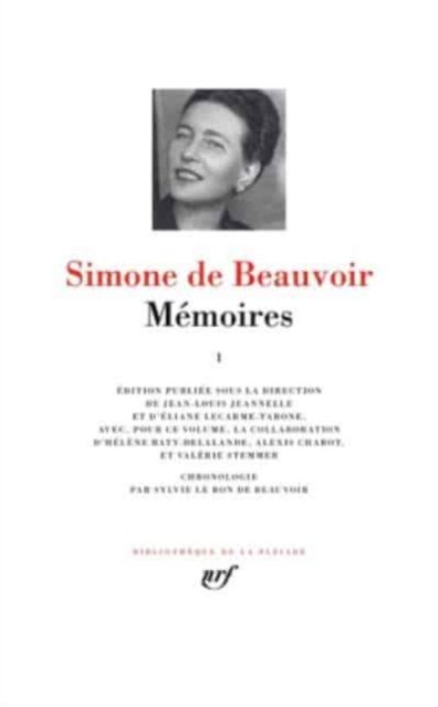 Cover for Simone de Beauvoir · Memoires 1 (Gebundenes Buch) (2018)