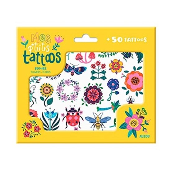 Cover for 50 Tattoos Flowers (N/A) (2021)