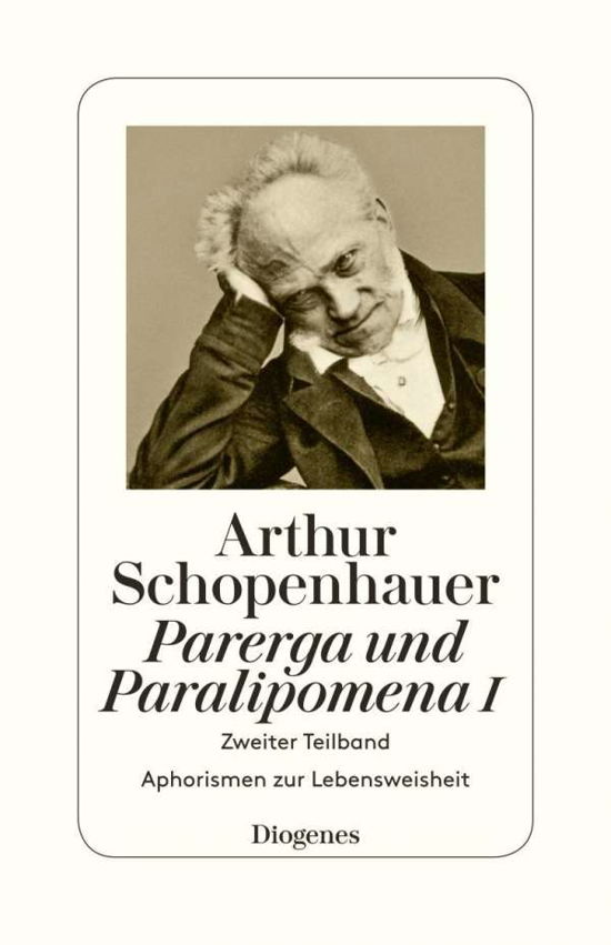 Cover for Arthur Schopenhauer · Parerga und Paralipomena I (Paperback Bog) (2017)