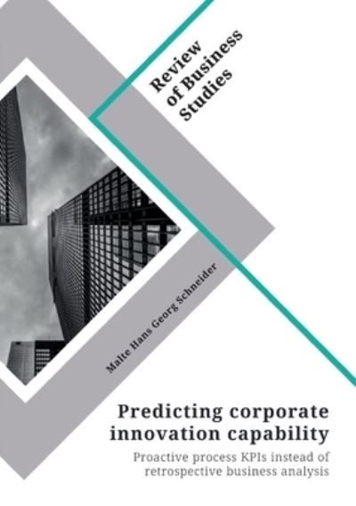 Cover for Schneider · Predicting corporate innovati (N/A)