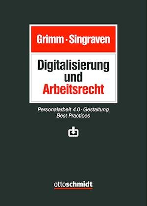 Cover for Grimm / Singraven · Digitalisierung und Arbeitsrecht (Innbunden bok) (2022)