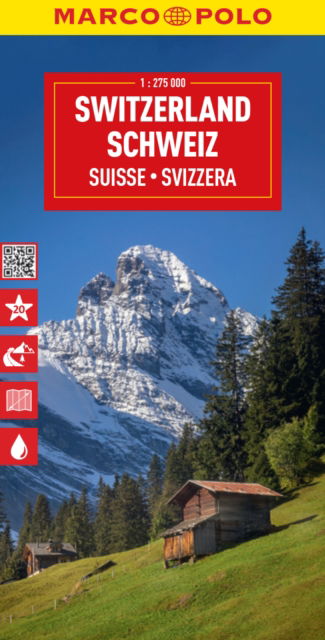 Cover for Marco Polo · Switzerland Marco Polo Map (Map) (2023)
