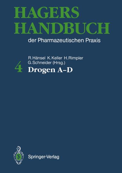 Cover for Heubl  G. · Drogen A-D (Paperback Book) (2013)