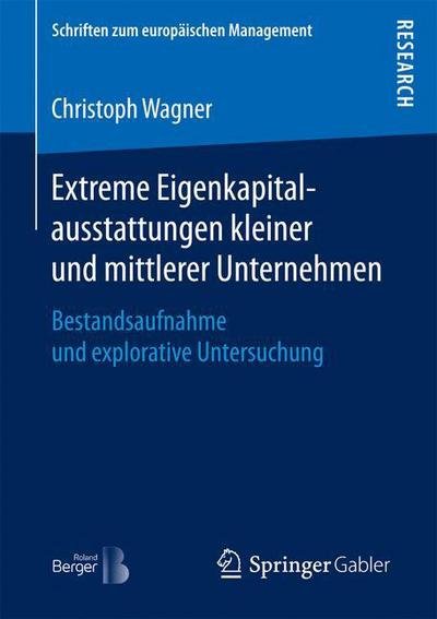 Cover for Wagner · Extreme Eigenkapitalausstattunge (Bog) (2017)