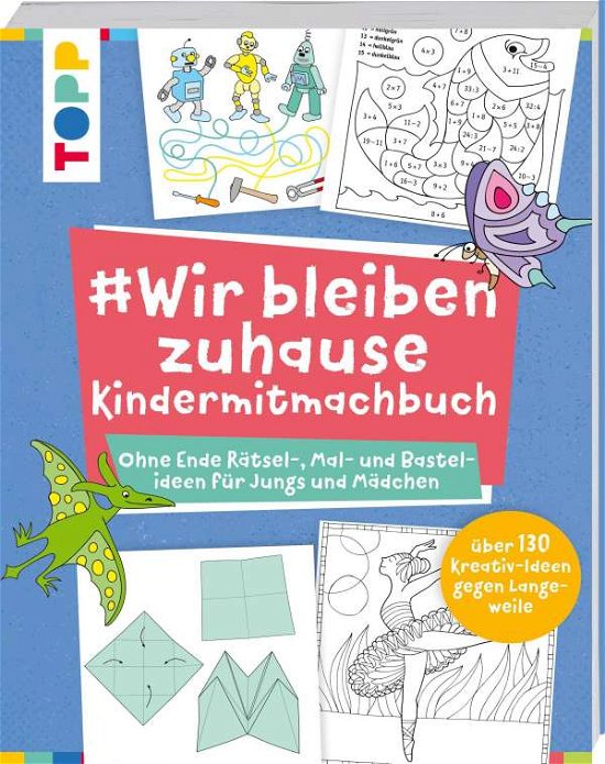 Cover for Frechverlag · #wir Bleiben Zuhause Kindermitmachbuch (Book)