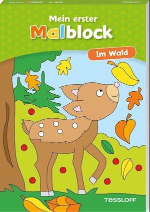 Cover for Sandra Schmidt · Mein erster Malblock. Im Wald (Paperback Bog) (2021)