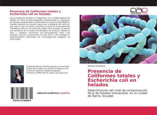 Cover for Cervantes · Presencia de Coliformes total (Book)