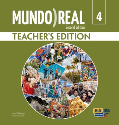 Cover for Celia Meana · Mundo Real Lv4 - Teacher Print Edition Plus 6 Years Online Premium Access (all Digital Included: LMS+eBook+eWB+eHLL) (Book) (2020)