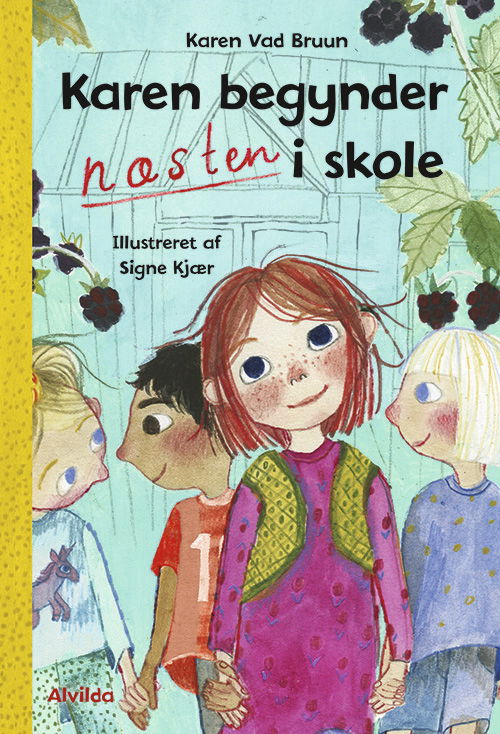 Cover for Karen Vad Bruun · Karen begynder NÆSTEN i skole (2) (Gebundesens Buch) [1. Ausgabe] (2021)